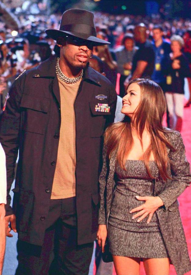 Los matrimonios más cortos de la historia: Denis Rodman y Carmen Electra