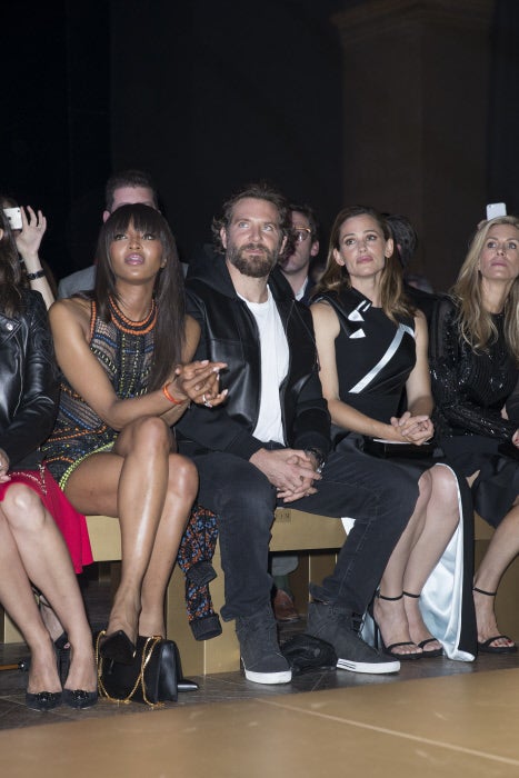 Famosas en la Alta Costura de París: front row de Atelier Versace