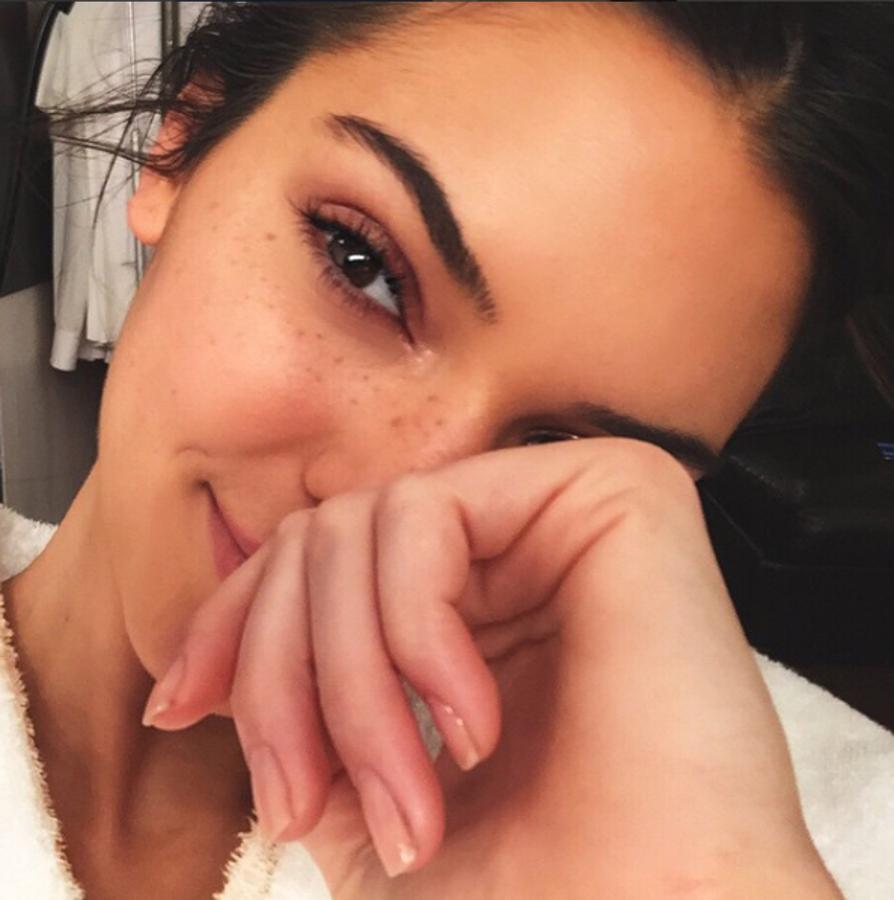 Famosas sin maquillaje: Kendall Jenner