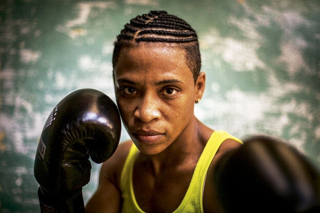 Cuando tenía 15 años Namibia se peleó con un chico más alto y más fuerte que ella. Le dio una paliza.