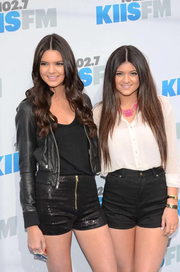 Kendall y Kylie Jenner, dos niñas antes del salto a la fama