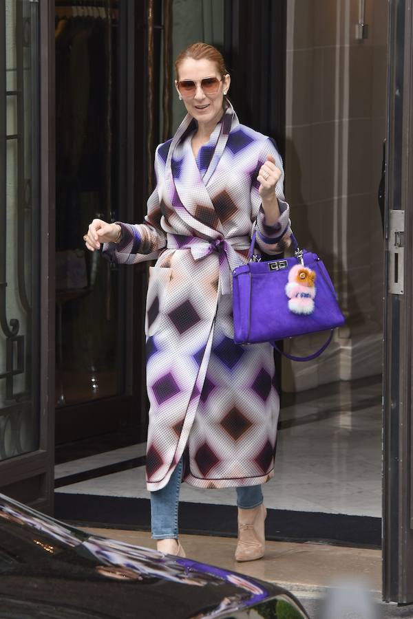 Céline Dion con look de Fendi