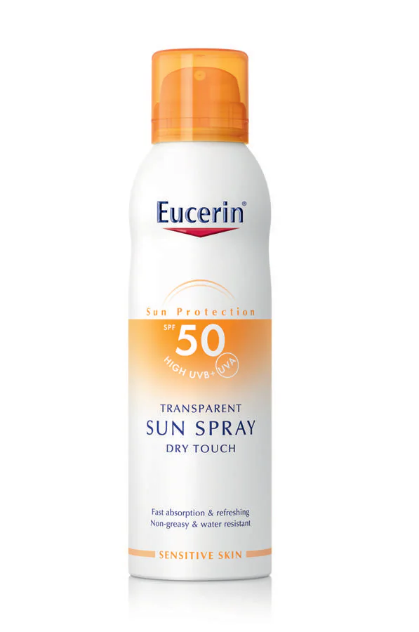 Protector solar Eucerin Spray Solar Transparente Dry Touch FPS 50+