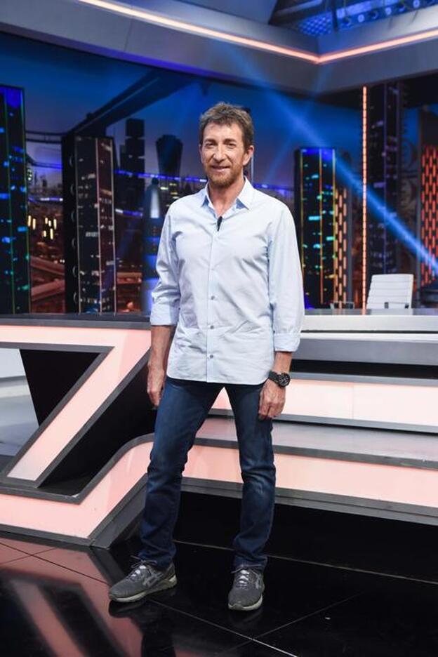 Pablo Motos en el plató de 'El Hormiguero'./cordon press.