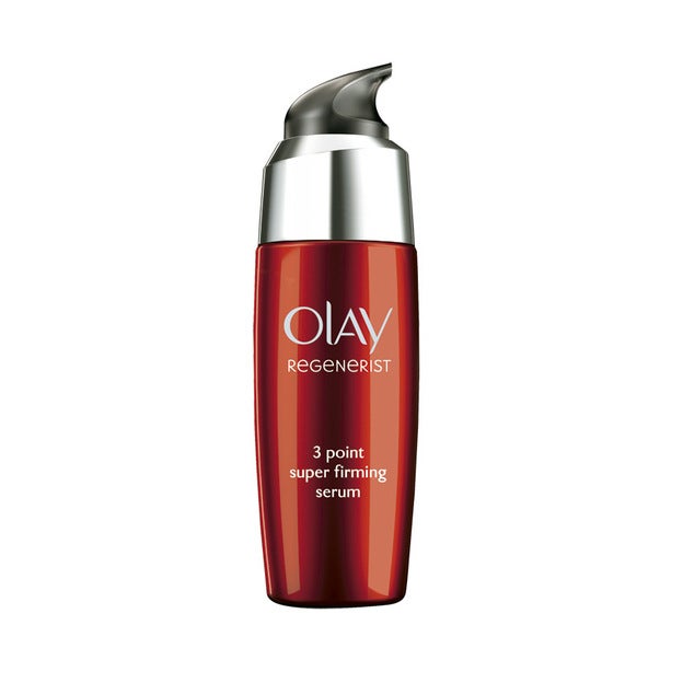 Regenerist Sérum Super Firming Tres Áreas de Cuidados Intensivos, de Olay (33,75 €).