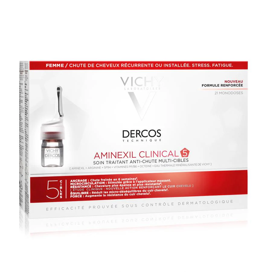 Stop a la caída del pelo: Dercos Aminexil Clinical 5 de Vichy