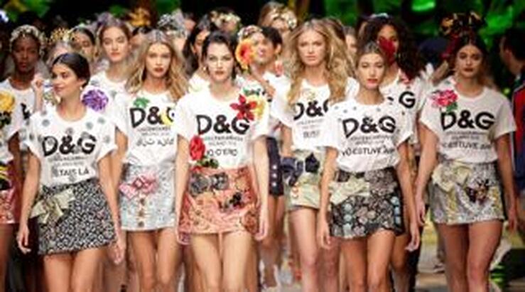 Dolce & Gabbana pisa fuerte en la #MFW