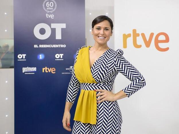 Rosa López en una acto de TVE./tve.