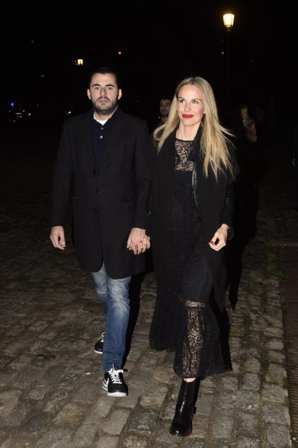 Carola Baleztena y Emiliano Suárez en la fiesta de Loewe en Madrid