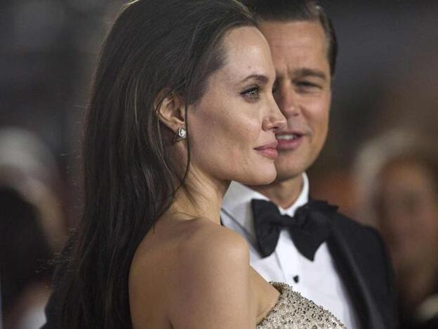 Angelina Jolie y Brad Pitt en uno de los últimos actos en el que se les vio juntos./cordon press.