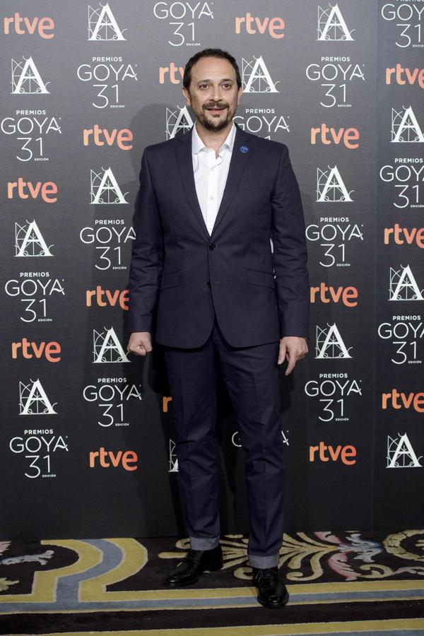 Luis Callejo en el cóctel de los Nominados a los Premios Goya 2017