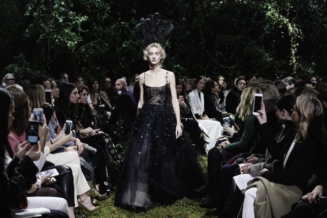 Alta Costura de Dior: un jardín bucólico