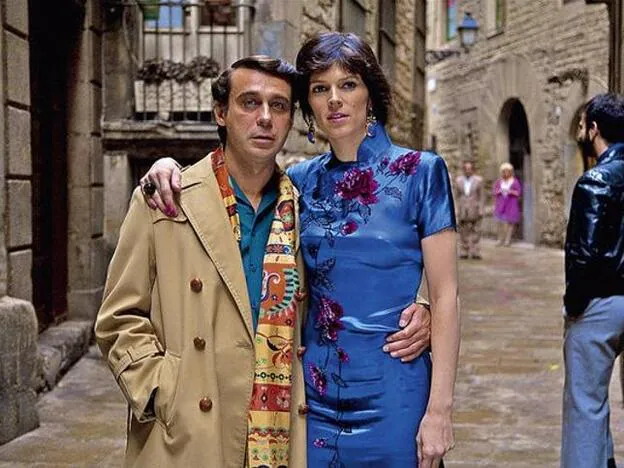 Jordi Mollá y Bimba Bosé, caracterizados en la película "El cónsul de Sodoma" 2009./AGENCIAS