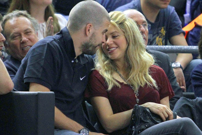 Las imágenes más tiernas de Shakira y Piqué: ¿a quién le importa el baloncesto?