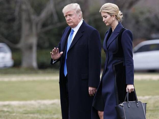 Donald Trump, con su hija Ivanka./GTRES