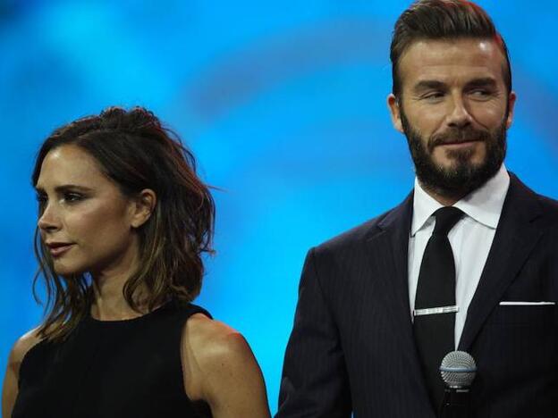 Victoria y David Beckham/gtres