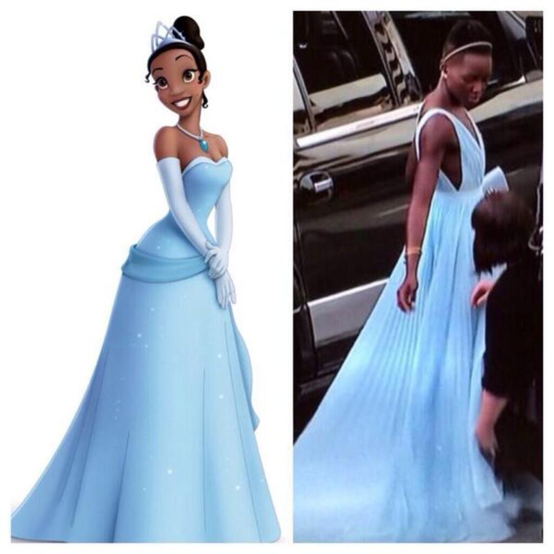 El meme del look de Lupita Nyong'o: Oscar 2014