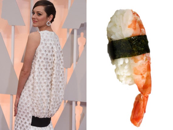 El meme del look de Marion Cotillard: Oscar 2015