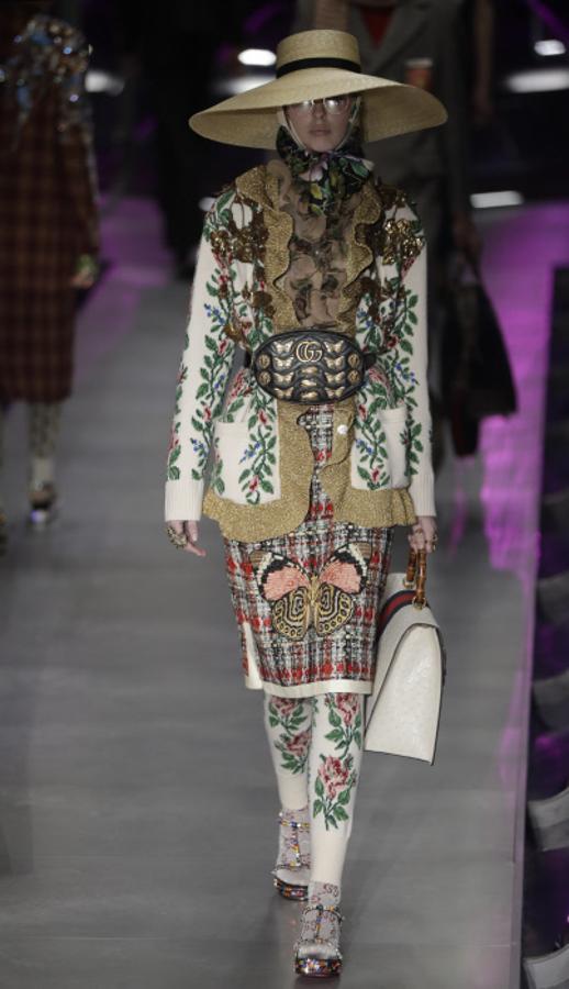 Desfile de Gucci otoño-invierno 2017/18 en la Semana de la Moda de Milán