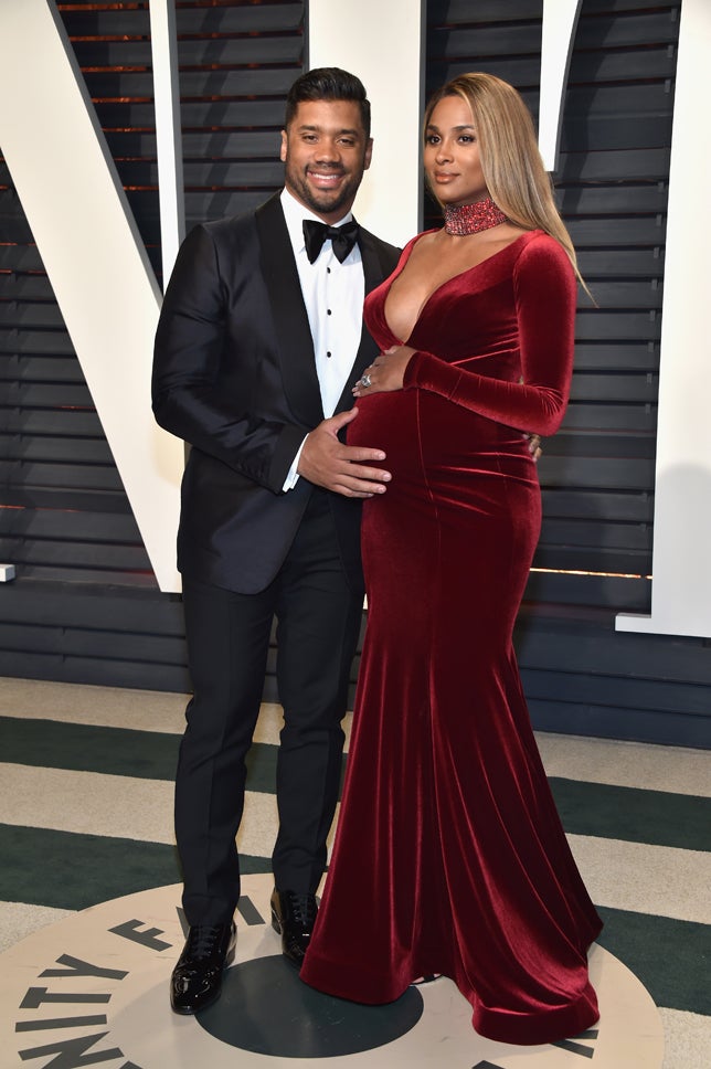 Oscars 2017: el vestido de Ciara en la fiesta Vanity Fair