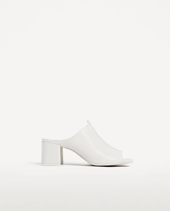 Zapatos blancos: Zara