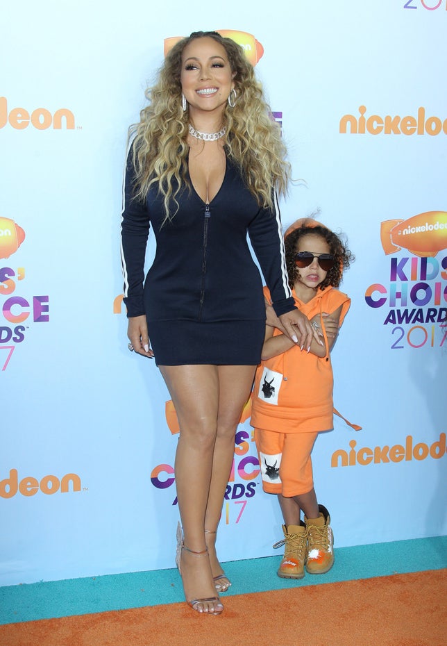 El look de Mariah Carey en los Kids' Choice Awards 2017