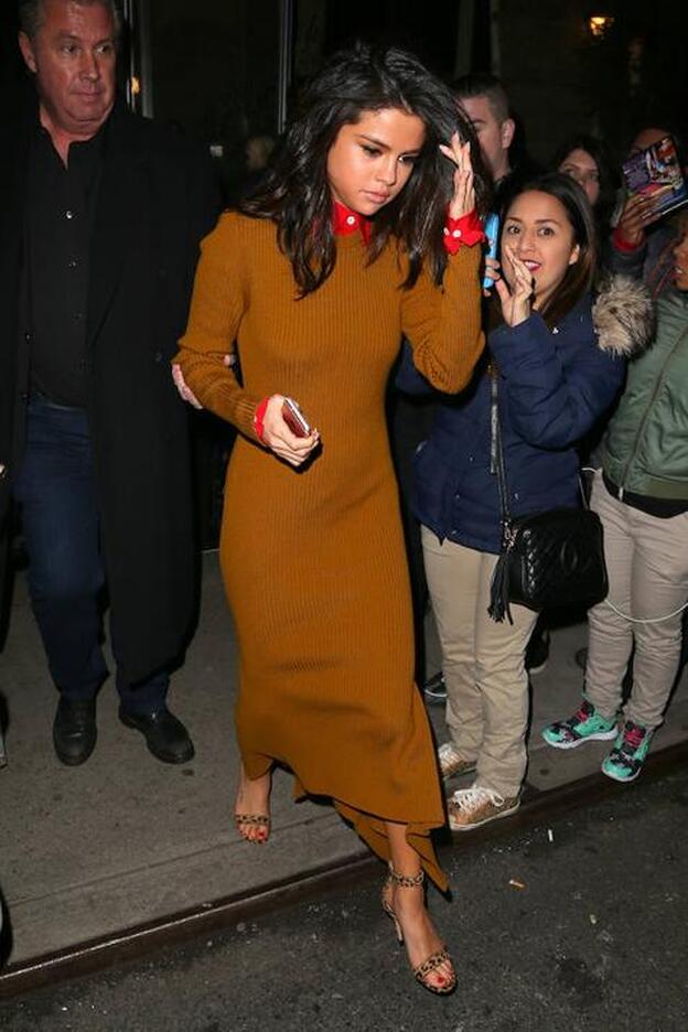 Selana Gomez en Nueva York/gtres