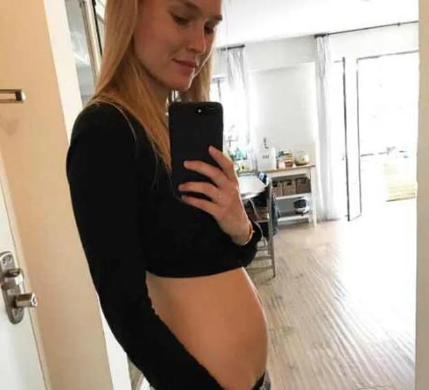 Con esta imagen ha anunciado su segundo embarazo/instagram
