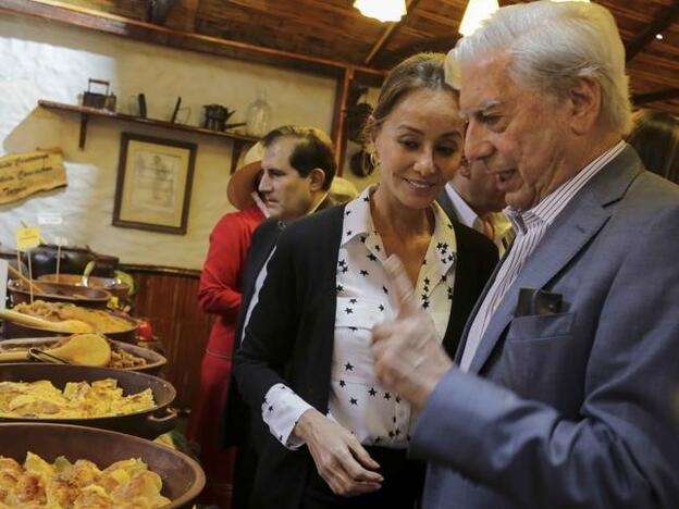 Pudieron degustar los platos típicos de la localidad