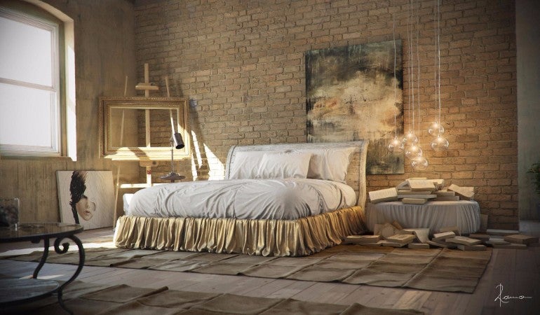 Ideas para un dormitorio industrial