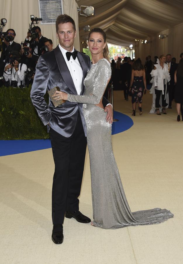 Gala del Met 2017: Tom Brady y Gisele Bündchen