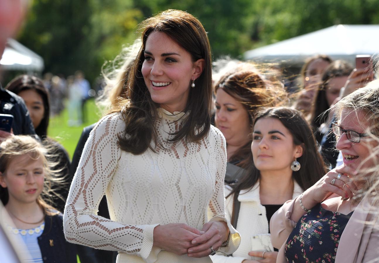 La Duquesa de Cambridge en la fiesta infantil