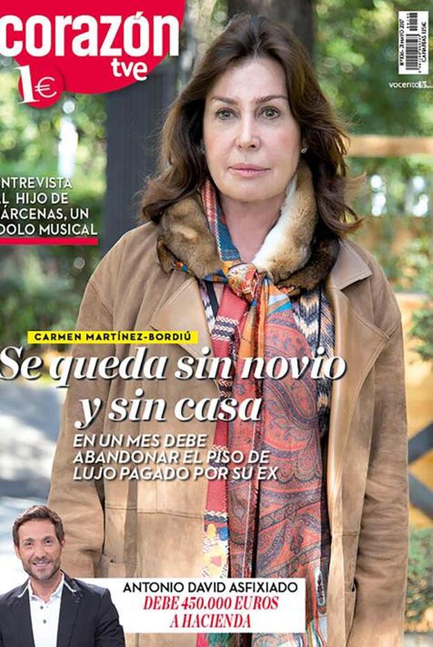 Carmen Martínez-Bordiú, protagonista de la portada de este número de la revista 'Corazón'./