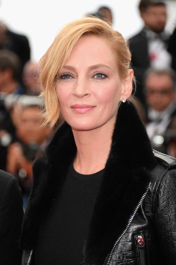 Peinados y maquillajes de Cannes 2017: Uma Thurman