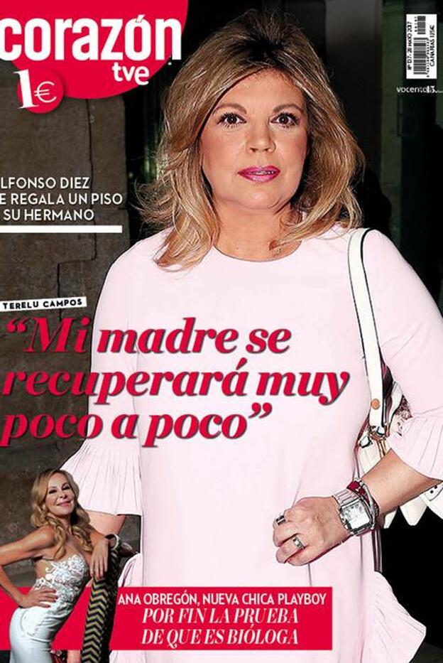 Terelu Campos, protagonista de la portada de Corazón Tve./Corazón