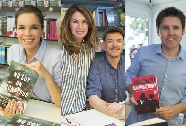 Carme Chaparro, Ana García-Siñeriz junto a Jordi Labanda y Jesús Cintora.