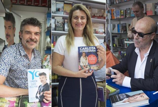 Nacho Guerreros, Carlota Corredera y Antonio Resines.