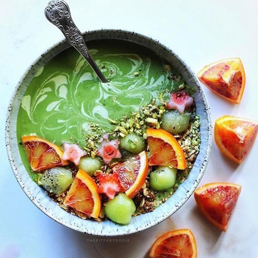 Smoothie bowl verde