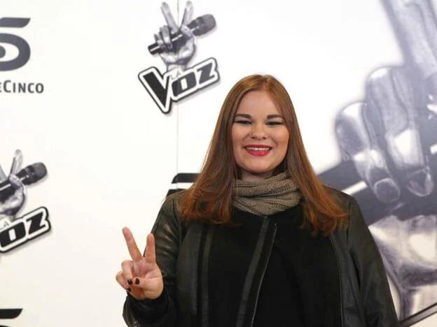 La ganadora de 'La Voz' Irene Caruncho./gtres