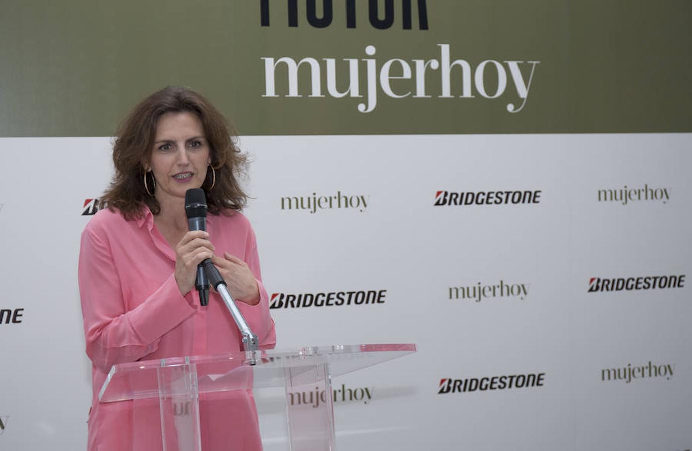 Laura Múgica, directora general de Taller de Editores en la clausura de los Premios Motor