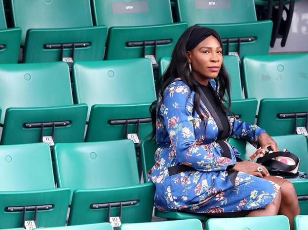 Serena Williams en Roland Garros 2017./gtres