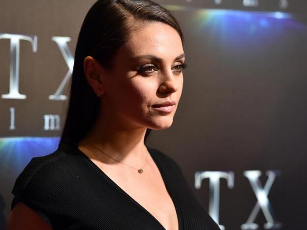 La actriz Mila Kunis./getty