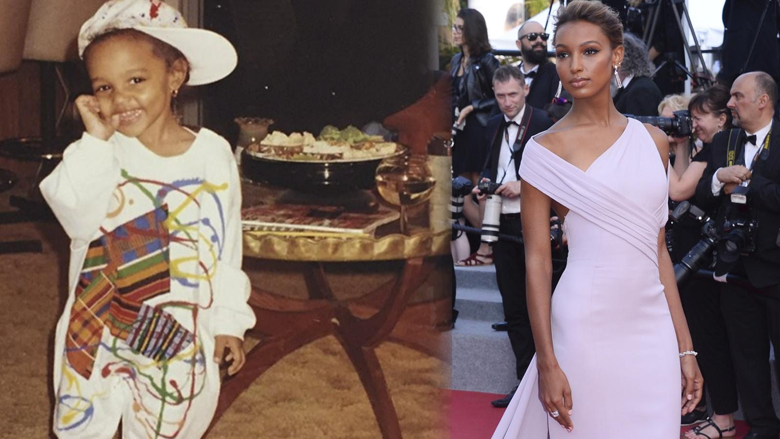 Famosas de niñas: Jasmine Tookes enamora antes y después