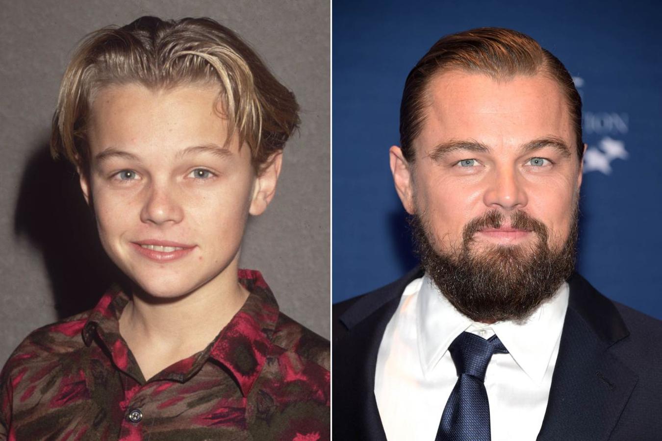 Famosos de niños: Leonardo Di Caprio