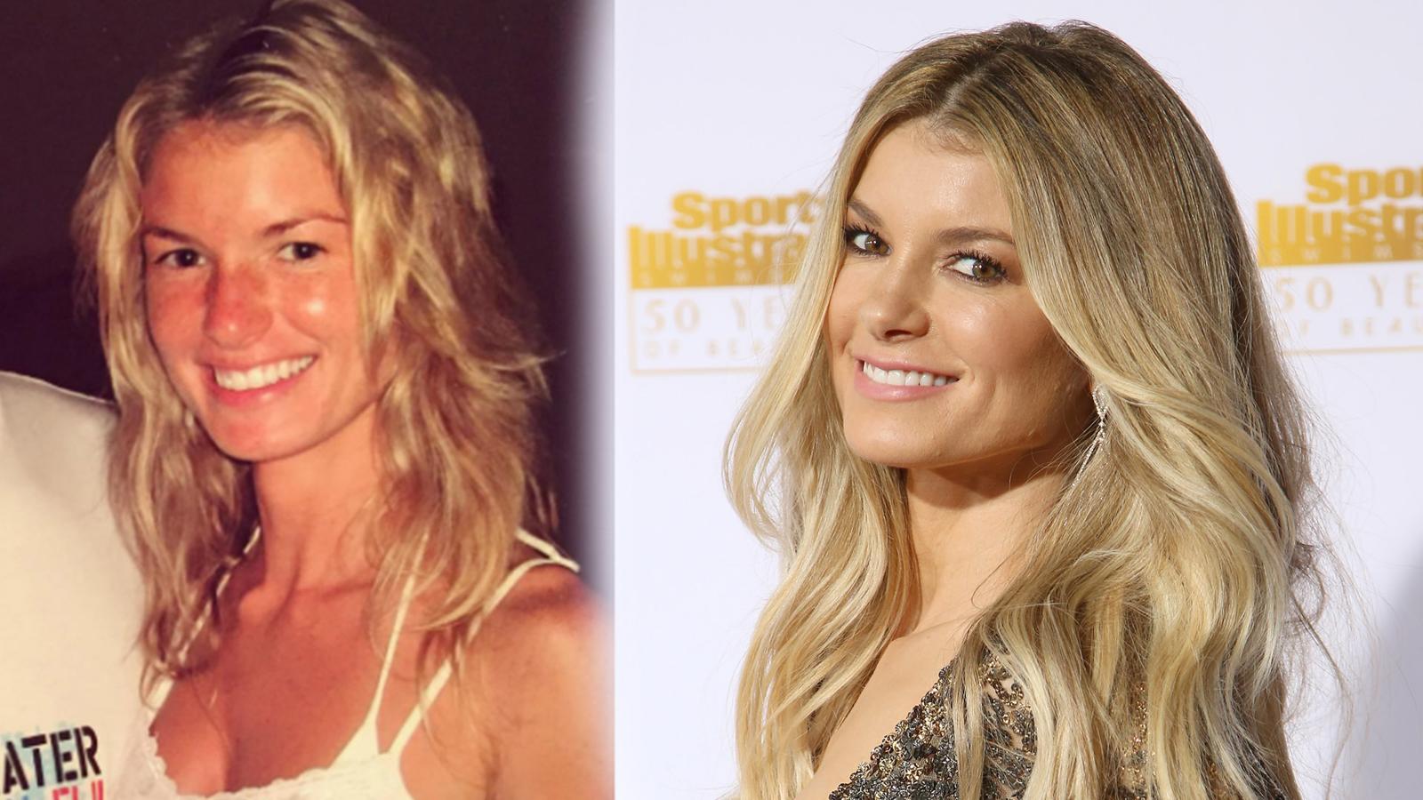 Famosas de niñas: Marisa Miller, antes y después.