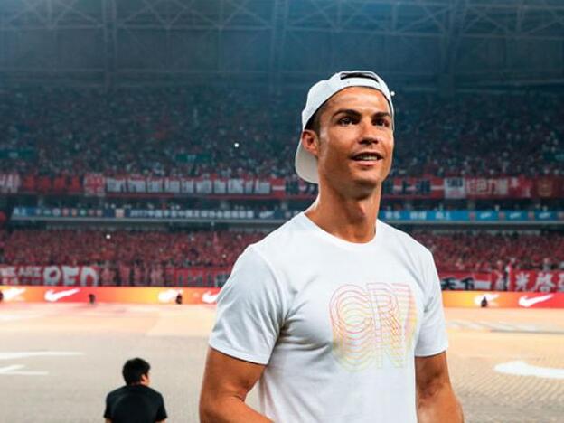 Cristiano Ronaldo durante su gira promocional este verano./GTRES