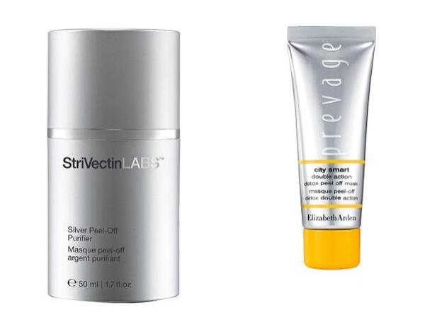 LABS Silver Peeloff Purifier de Strivectin (59 euros). Prevage City Smart Double Action Detox Peel Off Mask de Elizabeth Arden (70 euros).