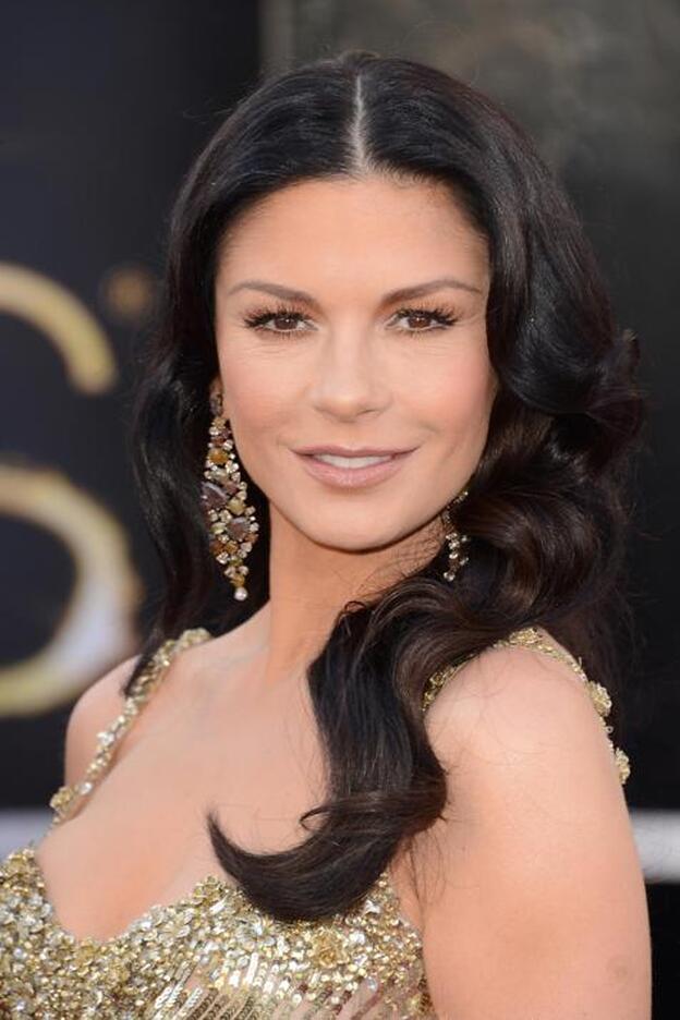 La actriz Cathering Zeta Jones en un evento en Nueva York./getty