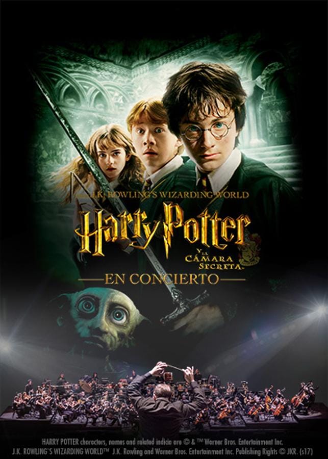 Harry Potter y la Cámara Secreta en Concierto – Barcelona y Madrid