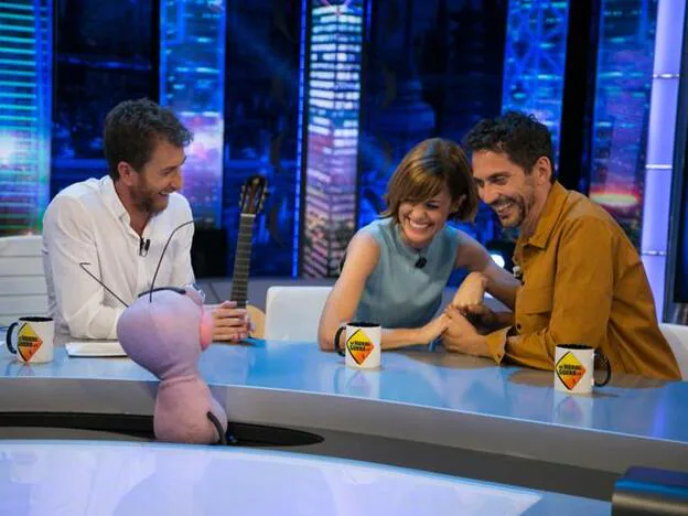 Alexandra Jiménez y Paco León, juntos en 'El Hormiguero 3.0'./Antena 3